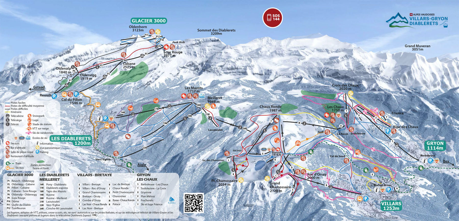 Villars ski area
